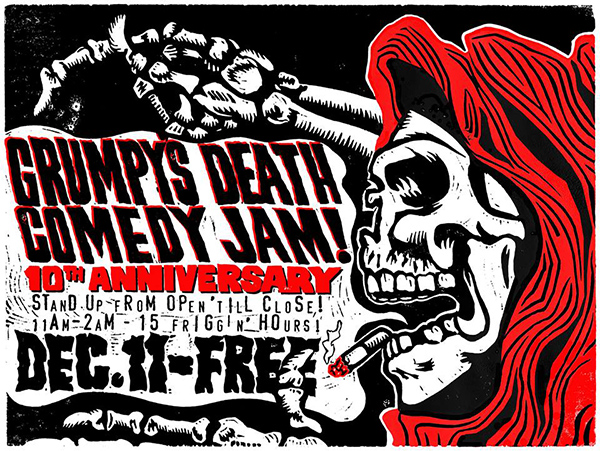 Grumpies Death Comedy Jam